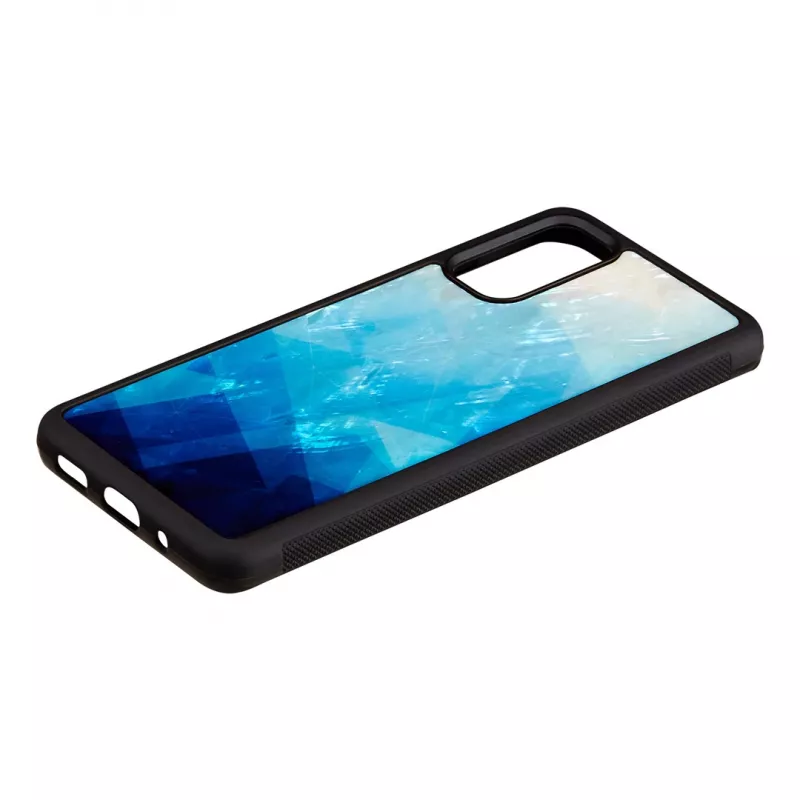 iKins suojakotelo Samsung Galaxy S20:lle — blue lake musta viimeistely