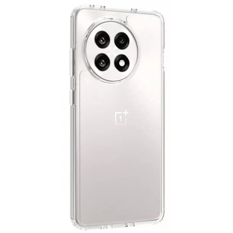 Screenor Bumper 25641SB suojakotelo OnePlus 13R -puhelimelle, läpinäkyvä