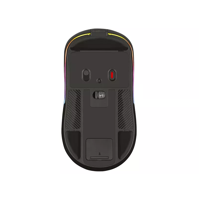 Tracer GameZone Thor RGB langaton pelihiiri, 2,4 GHz + Bluetooth, 10000 DPI, musta
