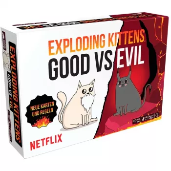 Exploding Kittens - Gut gegen Böse, korttipeli