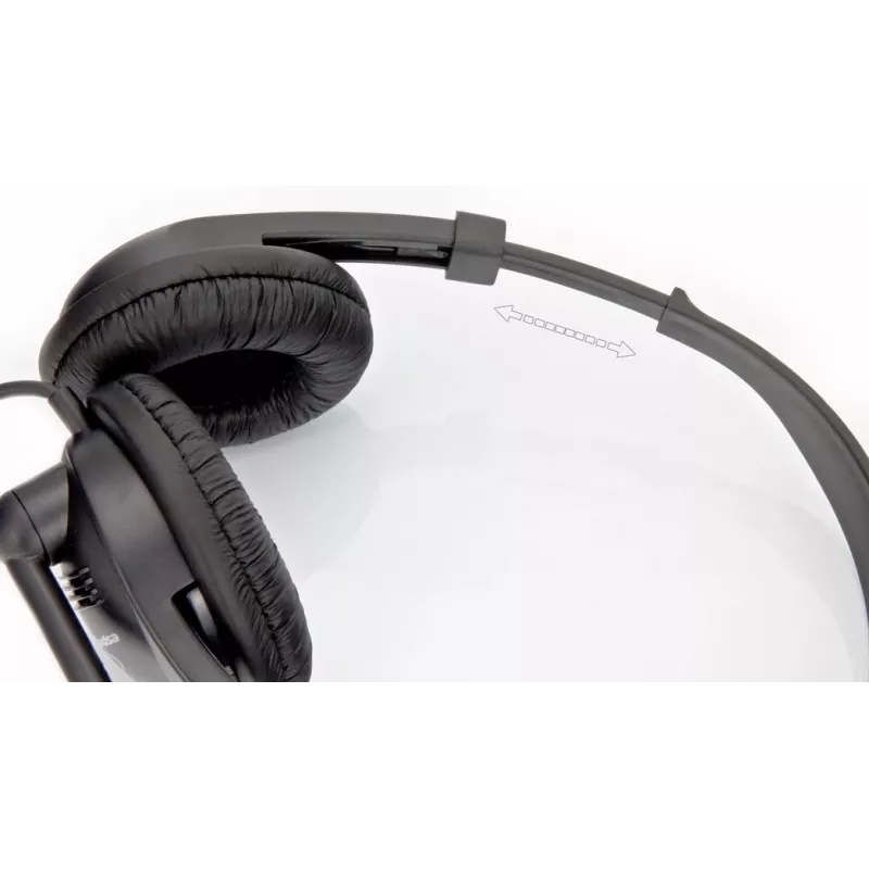 Stereo-headset mikrofonilla ja äänenvoimakkuuden säädöllä EH115