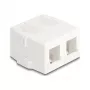 Pikalukituskehys DeLOCK 85843 muovi valkoinen 545x573x324 mm