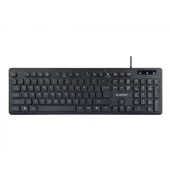 MULTIMEDIANÄPPÄIMISTÖ USB ENG/MUSTA KB-UML-02 GEMBIRD