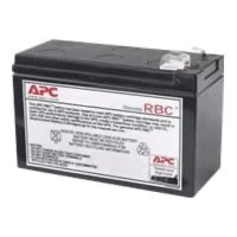 APC akunvaihtokasetti APCRBC110 (OEM), sinetöity lyijyakku (VRLA), 1 kpl, 84 VAh, musta, RoHS, 2,5 kg