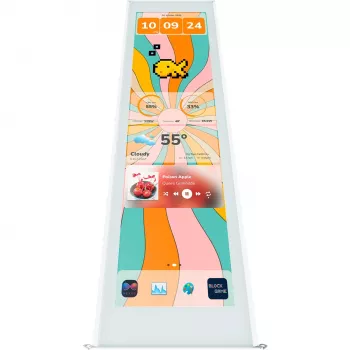 Y70 Touch -näyttöpäivitys Snow valkoinen (36,8 cm (14,5