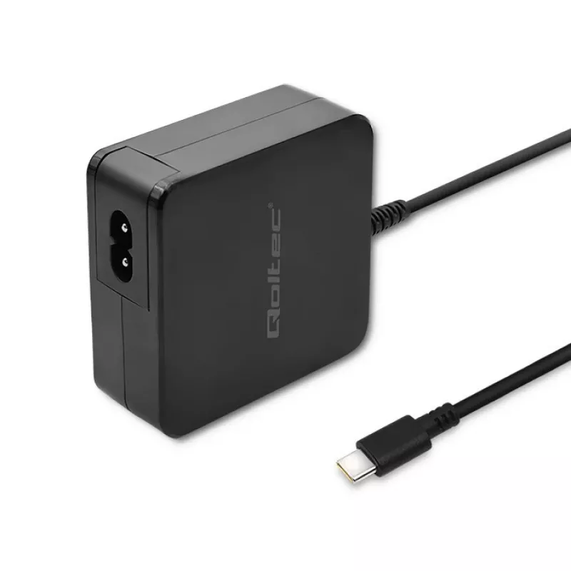 Qoltec 51027 laturi | 65W | 5-20,3V | 2-3,25A | USB Type-C | PD