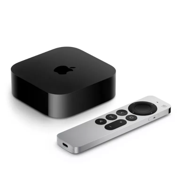 Apple TV 4K musta hopea 128 GB Wi-Fi Ethernet A15-prosessori