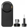 Puluz PU1055B repputeline urheilukameroille — yhteensopiva Osmo Action 5:n, Pro Insta360:n, Ace Pro 2:n kanssa — musta