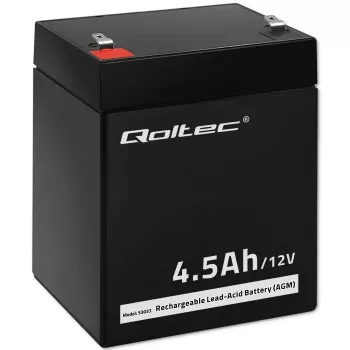 AGM-akku Qoltec 53033 4.5 Ah 15 V 65.5 A moottoripyörä