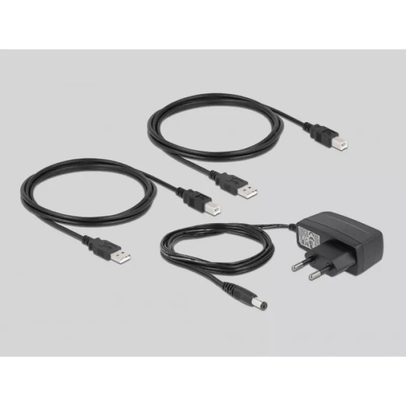 DeLOCK 11492 tietokoneen datakytkin USB Type-A USB Type-B 0,48 Gbit/s