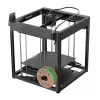 Creality Ender-5 Max CoreXY-3D-tulostin, jopa 700 mm/s, 36-pisteen automaattitasaus, Wi-Fi, musta