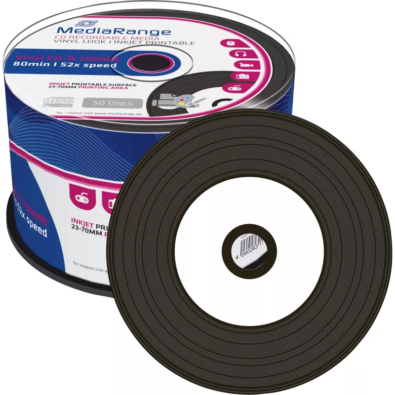 CD-R MediaRange MR226 700 MB 52x 50 kpl
