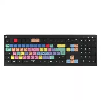 Logickeyboard Adobe Premiere Pro CC ASTRA 2 taustavalaistu näppäimistö saksa (LKB-PPROCC-A2PC-DE)