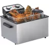 Friteerauskeitin Steba DF 300 Double 5 L 3000 W musta ruostumaton teräs