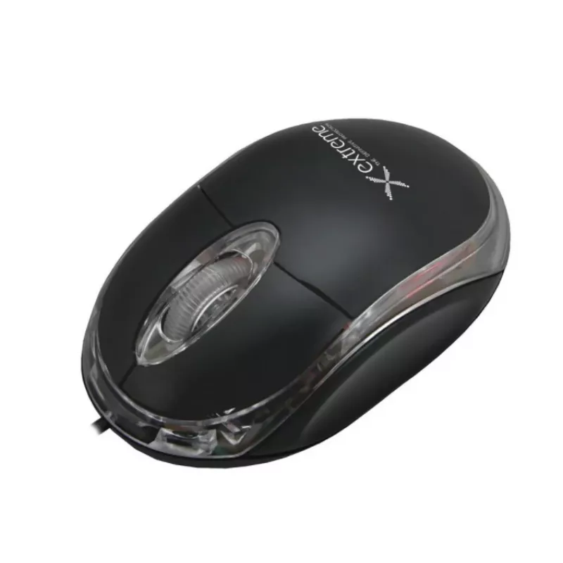 Langallinen optinen molempikätinen hiiri EXTREME XM102K — 1000 DPI, USB Type-A, 1,2 m kaapeli, 3 painiketta