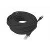 Verkkokaapeli LANBERG PCU6-10CC-1500-BK Cat6 U/UTP 15 m RJ-45 musta