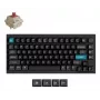 Mekaaninen näppäimistö Keychron Q1 Ultra 8K — 75% asettelu, USB + RF-langaton + Bluetooth, RGB, musta