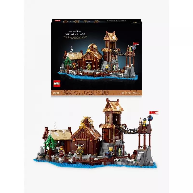 LEGO Ideas - viikinkikylä