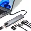 MEDIA-TECH USB-KESKITIN 8 IN 1 GIGA LAN HUB MT5046