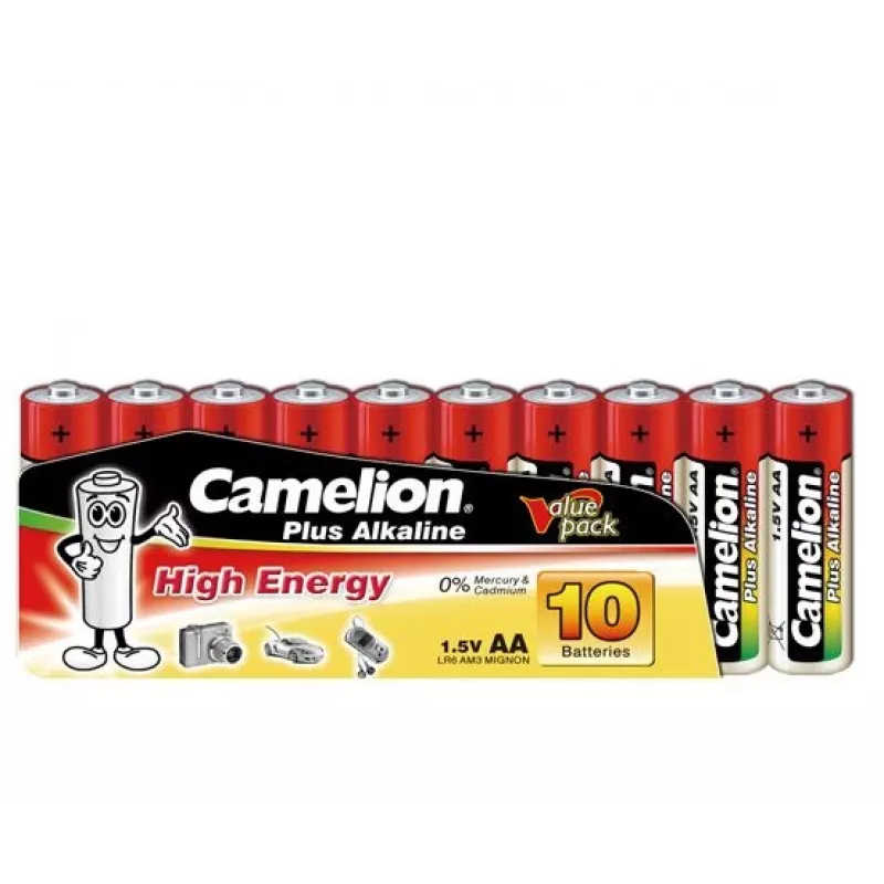 Kertakäyttöparisto AA Camelion LR6-BP10