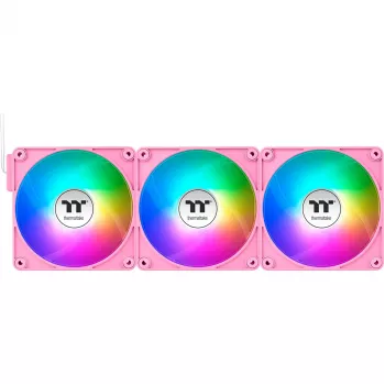Thermaltake CT120 EX ARGB 120mm pinkki 3 kpl:n pakkaus kotelotuuletin