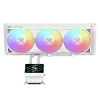 Gamemax CPU-nestekühler | GLACIER 360 LCD WH | Intel, AMD