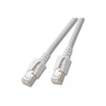 EFB-Elektronik RJ45-verkkokaapeli Cat.6A S/FTP FRNC VC LED harmaa 1m valmistaja: EFB Elektronik (DCK1001GR.1)