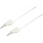 VOLTCRAFT mittausjohto [pistoke 4 mm - pistoke 4 mm] 0,25 m valkoinen MSB-300 (MSB-300-0.25-WS)