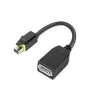 Lenovo 4X90Q93975 videokaapeli-adapteri Mini DisplayPort DisplayPort musta