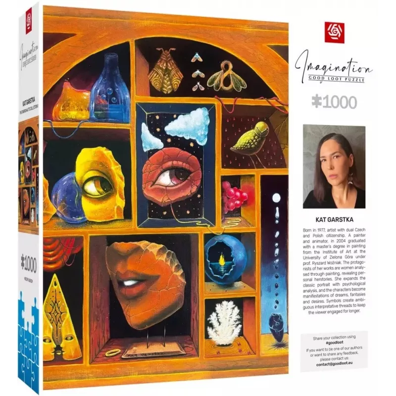 Palapeli Good Loot Imagination - Kat Garstka: The Oneironaut Collection II 1000 palaa