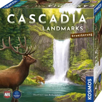 Kosmos Cascadia Landmarks 60 min lautapeli perhe