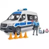 Mercedes-Benz Poliisi Sprinter -setti figuurilla ja valo-/äänimoduulilla