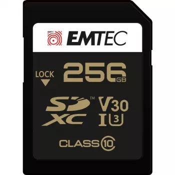 Emtec 256GB SDXC UHS-I Class 10 muistikortti ECMSD256GXC10SP