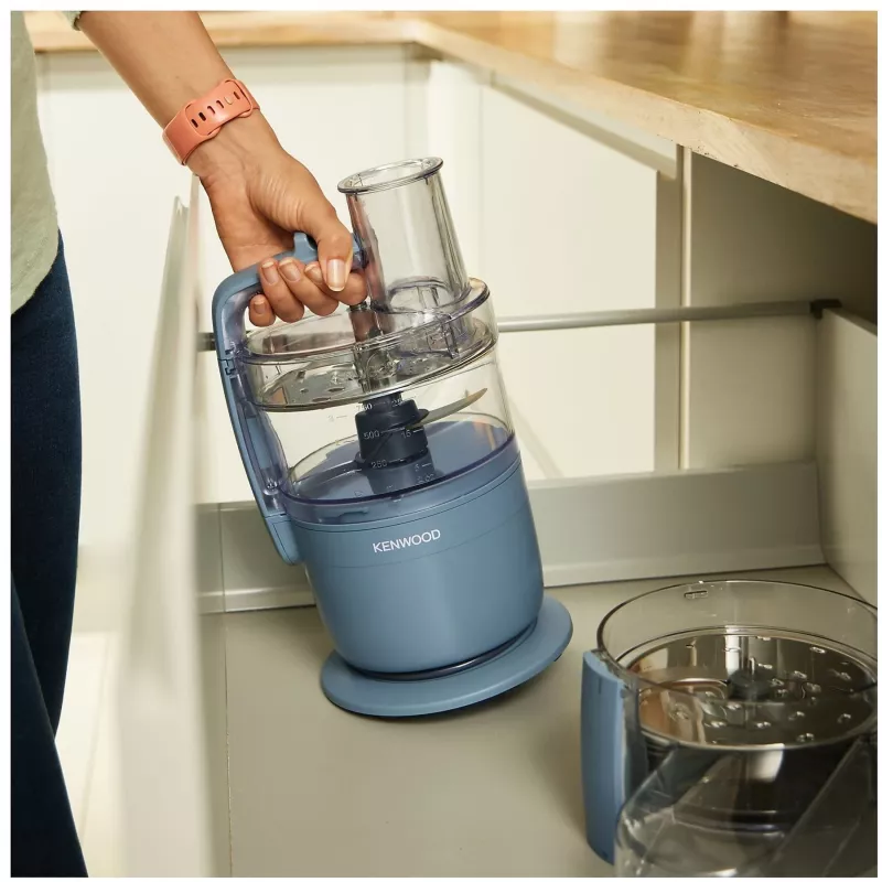 Yleiskone Kenwood FDP23.140GY MultiPro Go — kompakti kannettava silppuri, harmaa