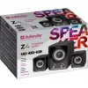 Johdolliset DEFENDER Z4 2.1 -kaiuttimet, 11 W RMS, musta, USB 5V virtalähde, 3,5 mm kuulokelähtö
