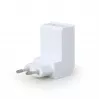 Laturi USB universaali valkoinen/EG-UC2A-02-W Gembird