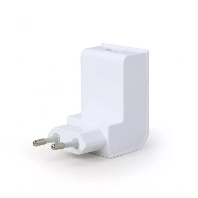 Laturi USB universaali valkoinen/EG-UC2A-02-W Gembird