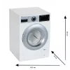 Theo Klein 9213 Bosch leikkipesukone lapsille