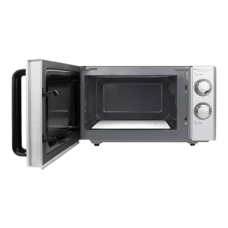Caso | Ecostyle Ceramic | 03316 | vapaasti seisova | 700 W | grilli | hopea