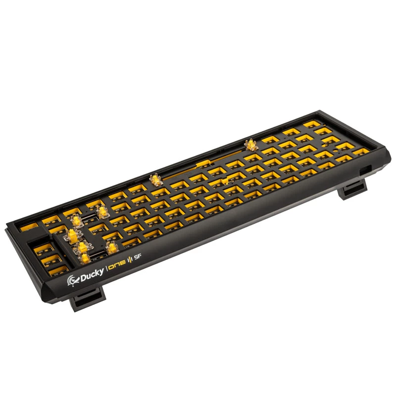 Ducky One 3 Hot-Swap Barebone SF -näppäimistö pelikäyttöön USB US-englanti musta