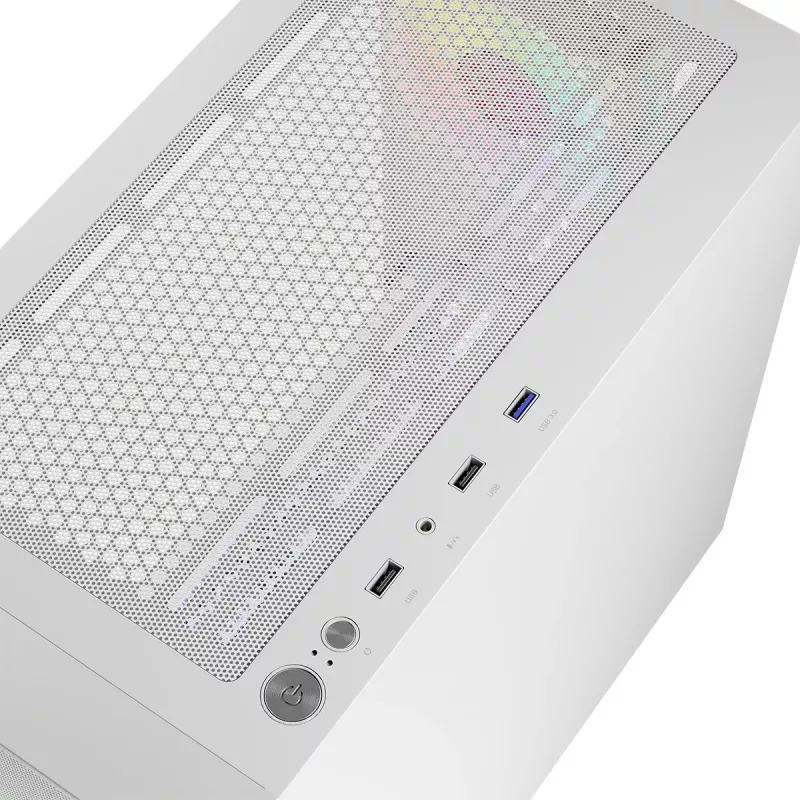 Logic PORTOS ARGB MINI USB 3.0 kotelo valkoinen