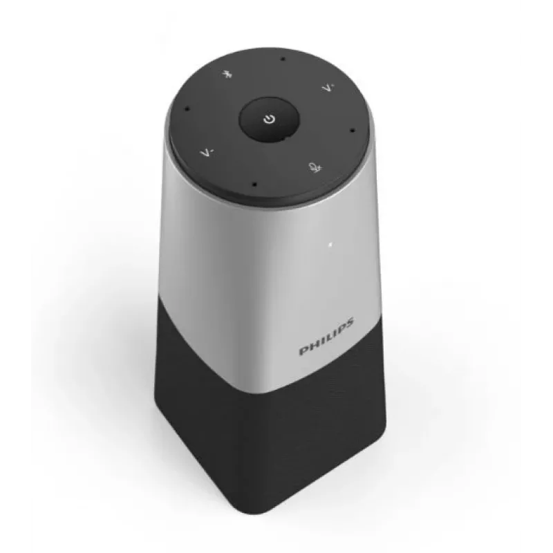 Philips PSE0540 Smart Meeting kannettava kokousmikrofoni, USB-C, musta/hopea
