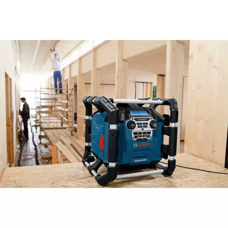 Bosch GPB 18V-5 C Professional kannettava digitaaliradio alumiini, musta, sininen