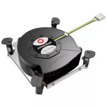 Dynatron Q8 - prosessorin ilmajäähdytin - aktiivinen - (kanta: LGA1700) - kupari - 80 mm - 1U (A 2753)