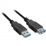 USB-kaapeli Sharkoon 2 m 2xUSB3.0-A