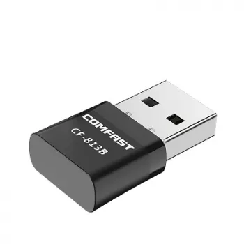 WLAN Bluetooth USB -sovitin Comfast CF-813B 650 Mbit/s dualband 2,4 GHz/5 GHz