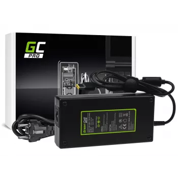 Virtalähde Green Cell AD117P 170W 20V 8,5A Lenovo-kannettaville, sisäkäyttö AC/DC, musta