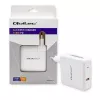 Qoltec GaN-laturi FAST 108W | 5-20V | 3-4.7A | USB C | valkoinen