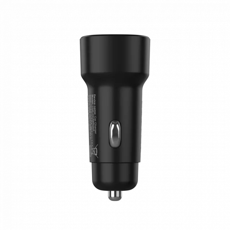 CANYON autolaturi OnDrive 24 24W 2xUSB-A musta