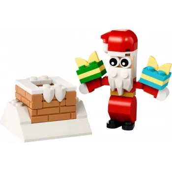 Rakennuslelu LEGO Santa's Chimney Polybag 30692 – mini joulurakennussetti